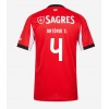 Benfica Antonio Silva #4 Hjemmedrakt 2025-26 Kortermet